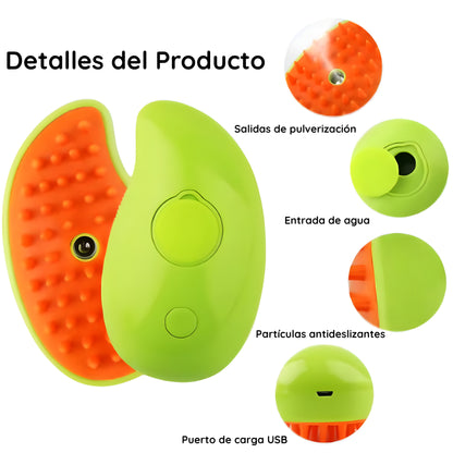 Cepillo a Vapor Para Mascotas