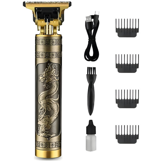 Máquina De Cortar Pelo Afeitadora Patillera Vintage Dragón