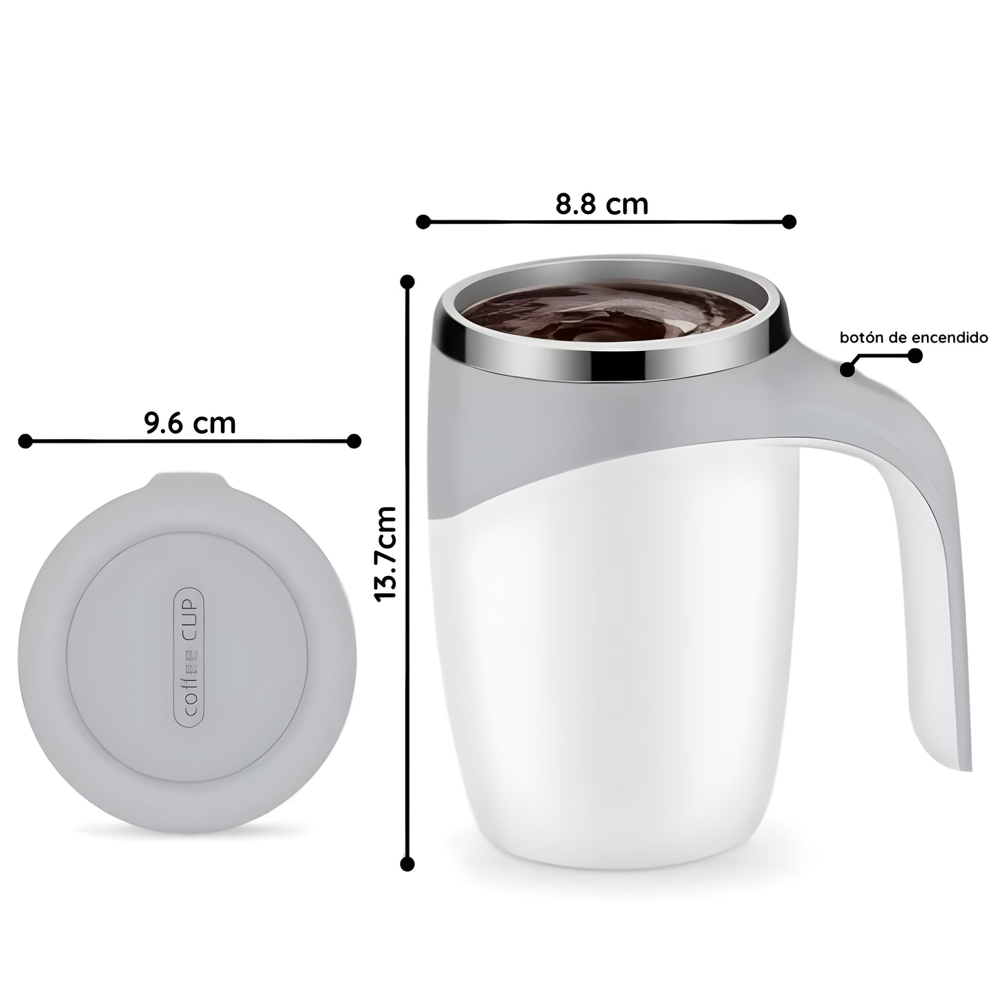 Taza Batidora De Café